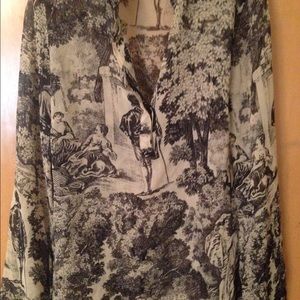 Gorgeous Karen Kane toile blouse