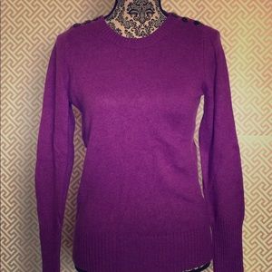 Perfect purple crew neck sweater!
