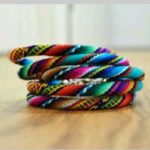 Colorful bracelets