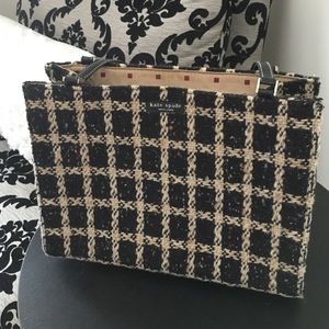 Vintage Kate Spade Wool Flannel Purse