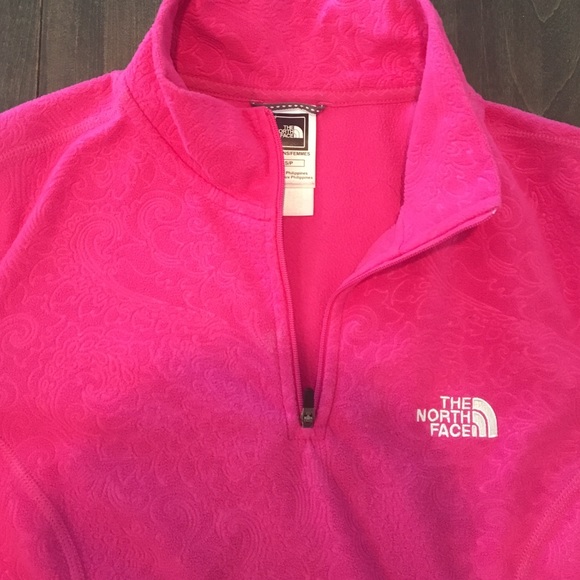 NORTH FACE paisley pink fleece - Picture 2 of 3