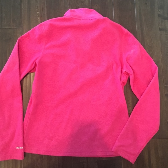 NORTH FACE paisley pink fleece - Picture 3 of 3