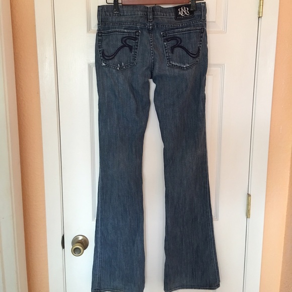Rock and Republic Jeans. 27x34. Medium Wash. - Picture 3 of 3