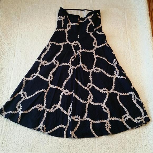 J. Crew Stapless Dress Sz 0 Navy NWOT๐HPX4๐ - Picture 2 of 4