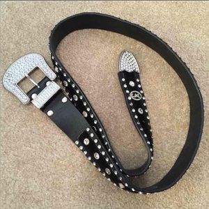 Christine Alexander rhinestone belt