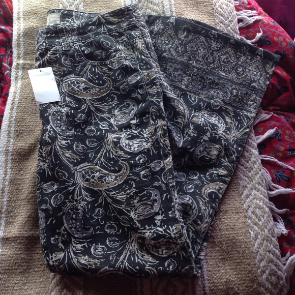 Free People Cord flared Jean