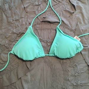 Tiffany blue OP bikini top