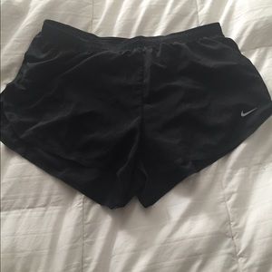 Nike Dri Fit black running shorts