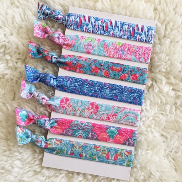Lilly Pulitzer Accessories - NWOT Lilly Pulitzer Print Hair Ties