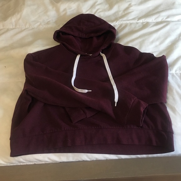Crop top hoodie