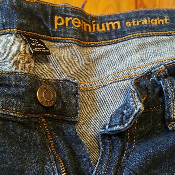 Gap premium straight jeans