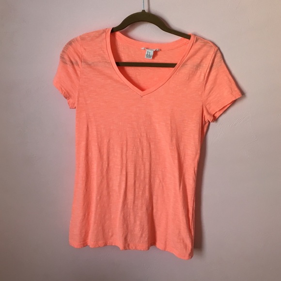 Coral v-neck