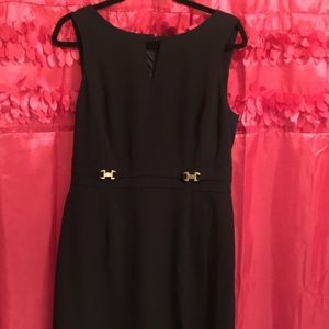 Navy Tahari Dress