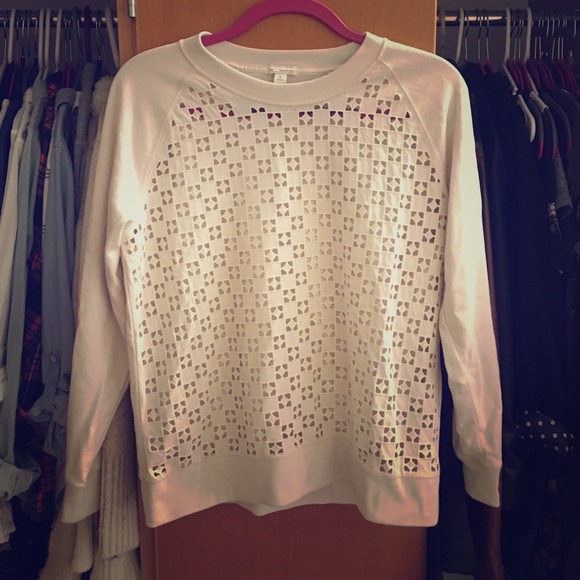 GAP Eyelet Sweatshirt