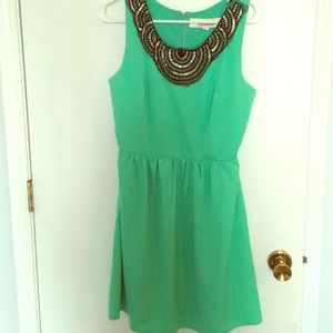 Green Francesca's dress