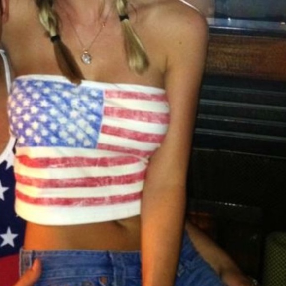 American flag top