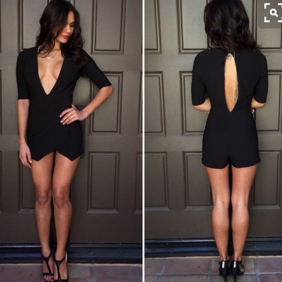 Vixen Asymmetrical Romper