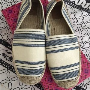 Tory Burch Espadrilles Cream and Navy