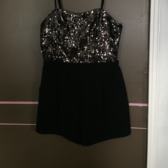 Sequin Romper