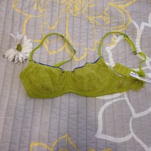 Intimately Free People lace underwire bra 34B