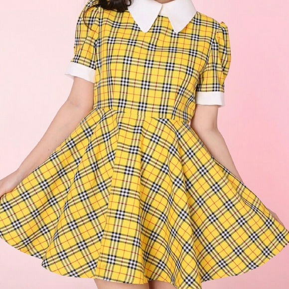 Glitters For Dinner (GFD) Plaid Cher Dress