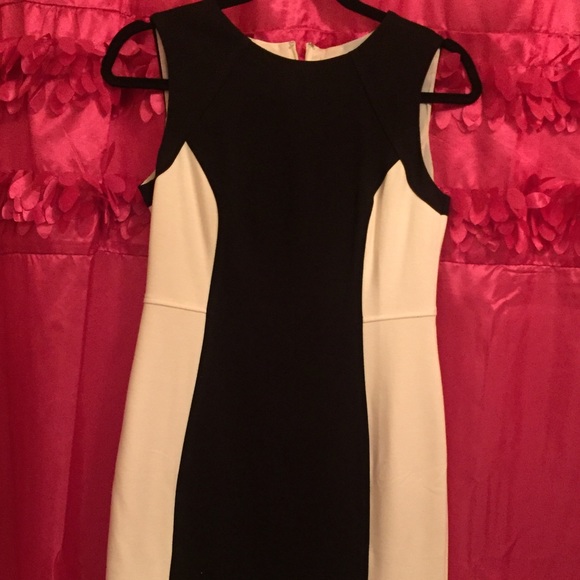 Talbots Black and Creme Dress