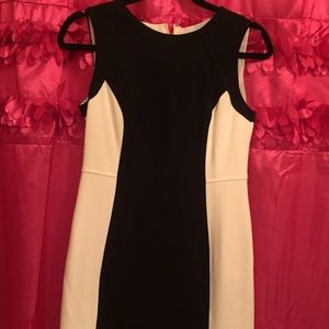 Talbots Black and Creme Dress