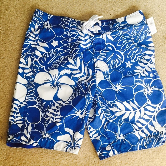 Abercrombie and Fitch men's swim trunks