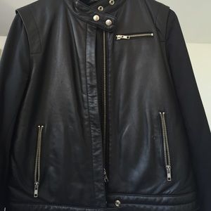 Leather jacket