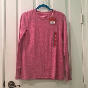 Raspberry long sleeve tee (Mossimo Supply Co)