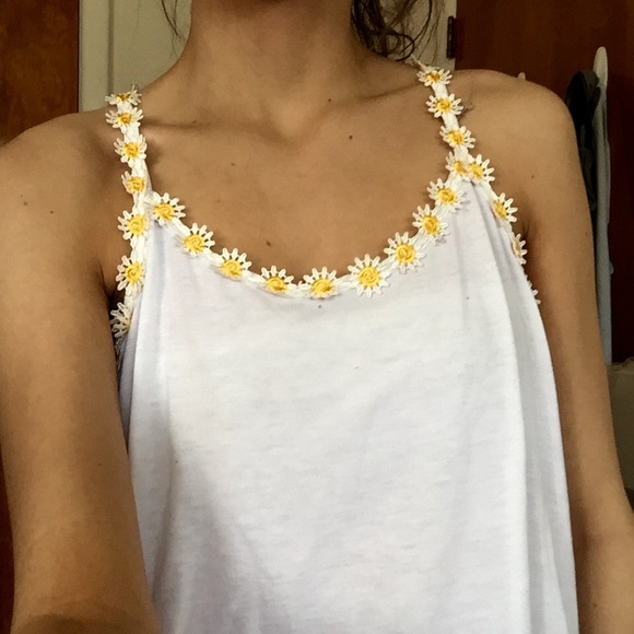 PACSUN Flower Tank Top