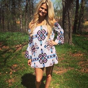 NWT Hippie bell sleeve dress💞