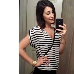 Striped top from Zara