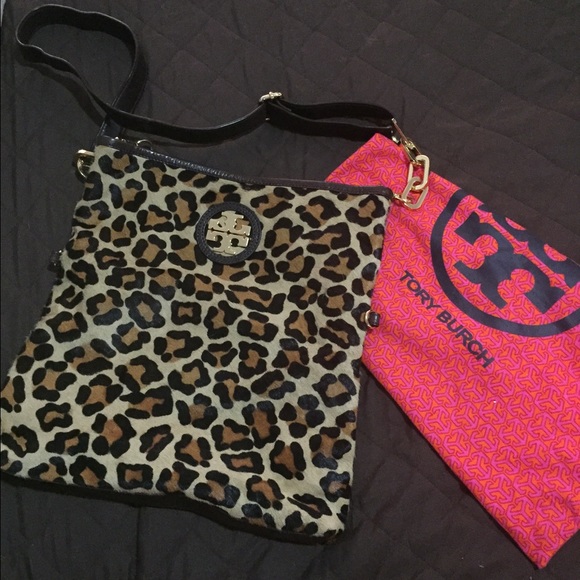 Tory Burch Animal Print Crossbody Bag
