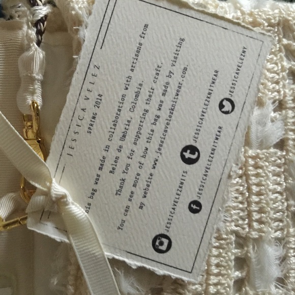 Jessica Velez knitwear purse NWT (Anthropologie) - Picture 3 of 4