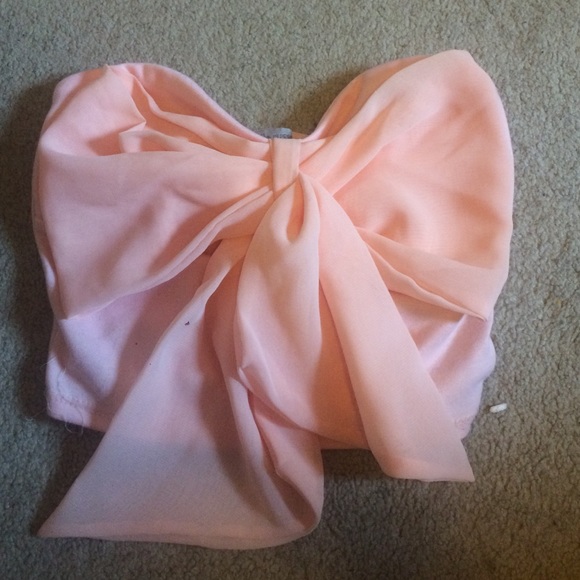 Pink crop top