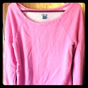 Pink sweatshirt