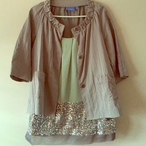 Vera Wang Dress Tops