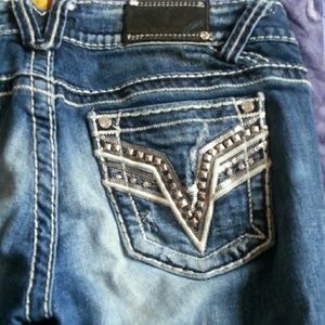 Vigils Thick Stitch Jeans
