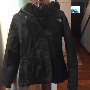 North face winter coat