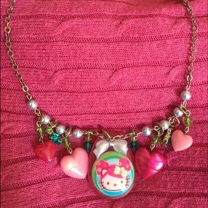 Tarina Tarantino Hello Kitty necklace.