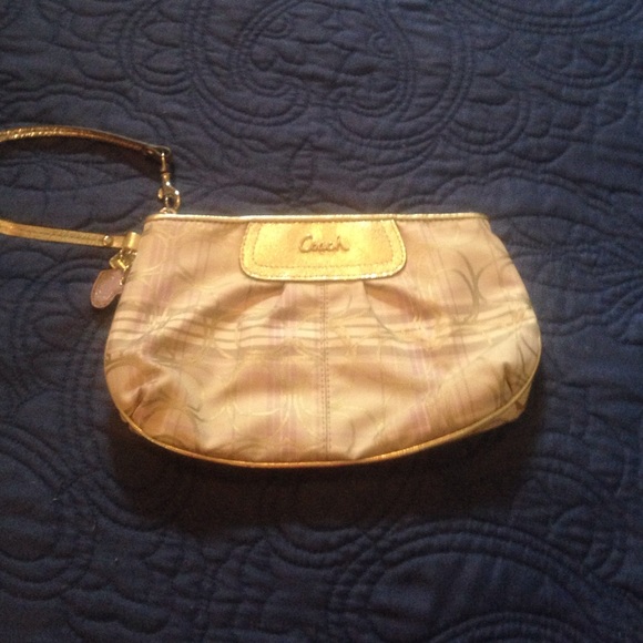 Coach wristlet