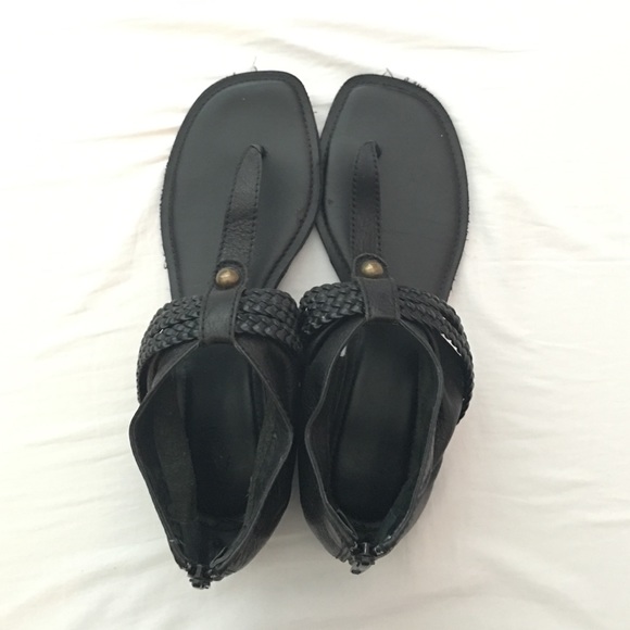 Black sandals