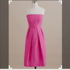 JCrew Lorelei Silk Taffeta Dress