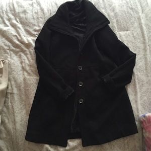 Forever 21 Black Trench