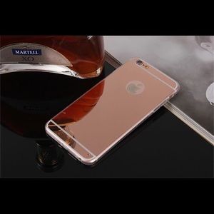 New! Iphone 6Plus Rose Gold mirror case