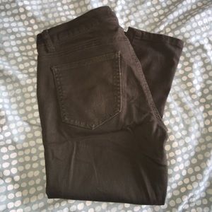 Dark Olive green skinny jeans