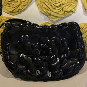 Brighton black roselie shoulder bag