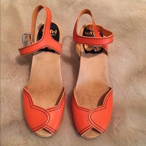 Swedish Hasbeens Heart Sandal
