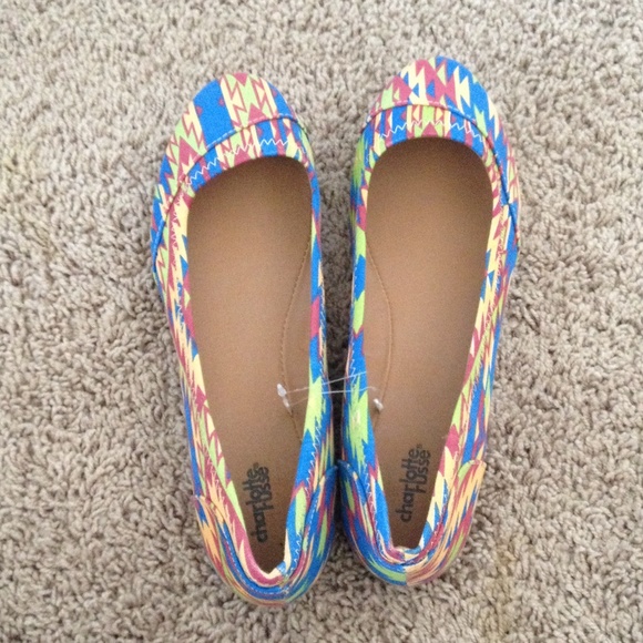 Size 10 Multi-Patterned Shoes from Charlotte Russe